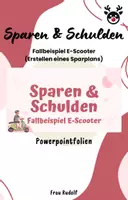 Vorschau - Stundenentwürfe - PPT & Stundenentwurf E-Scooter - Sparen & Schulden - Deckblatt