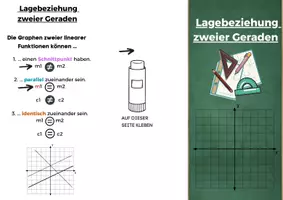Vorschau - Stundenentwürfe - Flyer Spiel-Lagebeziehung von zwei Geraden - Seite 2