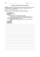 Vorschau - Arbeitsblätter - Briefe schreiben: persönlicher Brief an deinen Superhelden - Seite 2