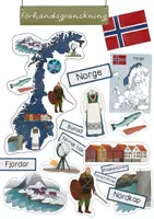 förhandsvisning - Norge EUROPA Bildkort - Världens länder geografi Sevärdheter och Specialiteter - sida 1