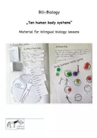 Vorschau - Arbeitsblätter - Body Systems Bio Bilingual - Deckblatt