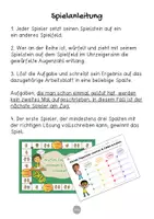 Vorschau - Spiele - Mathe Brettspiel "Fingerbilder ZR 10": Mathematik Klasse 1 | Mathe Spiele Klasse 1 | Rechnen mit Fingerbildern - Seite 2