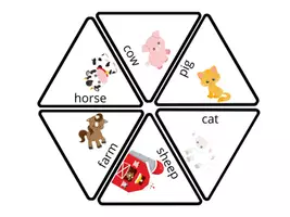 Vista previa - Juegos / Gamificación - Tarsia jigsaws farm animals, level 1 - página 2