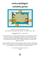 Vorschau - Spiele - Mathe Brettspiel "Verliebte Zahlen" - Verliebte Zahlen Klasse 1 | Verliebte Zahlen Spiel | Mathe Spiele Klasse 1 - Seite 1