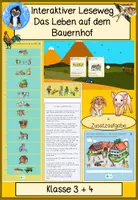 Vorschau - Fördermaterial/Inklusion - Bauernhof - Deckblatt