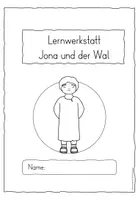 Vorschau - Unterrichtsreihen - Jona und der Wal - Lernwerkstatt inkl. Tafelmaterial - Seite 1