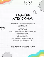 Vista previa - Juegos / Gamificación - CUADERNILLO DE ESTIMULACIÓN CON TABLERO - Portada