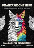 Vorschau - Arbeitsblätter - Phantastische Tiere ➜ Ausmalbilder (52 Malvorlagen) - Deckblatt