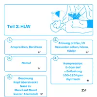 Vorschau - Test - Erste Hilfe Leistungsnachweis (stabile Seitenlage/HLW) - Seite 1