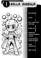 Vista previa - Hojas de trabajo - Cuadernillo superhéroes - página 1