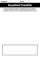Vista previa - Tarjetas / Manipulativos - Mujer y Ciencia: Rosalind Franklin 3 niveles comprensión lectora + actividades-1 - página 3