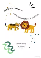 Vorschau - Arbeitsblätter - Soziales Lernen und Selbstbewusstsein stärken - Deckblatt