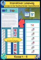 Vorschau - Aufgabenkarten - Europa - Deckblatt
