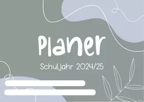 Vorschau - Lehrpläne/Lehrermaterial - Digitaler Lehrerplaner / Lehrerkalender 2024 / 25 - Seite 1