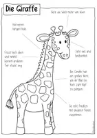 Vorschau - Poster - Merkmale der Giraffensprache / Krokodilsprache - Tafelmaterial & ABs - Seite 1
