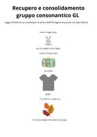 anteprima - Esercizi - Recupero e consolidamento gruppo consonantico GL- - Pagina di copertina