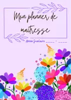 Aperçu - Outils du professeur - Planner de la maitresse à compléter avec cahier journal - Page de couverture