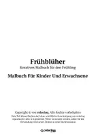Vorschau - Arbeitsblätter - Frühblüher ❂ Ausmalbilder (21 Malvorlagen) - Seite 1