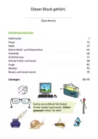 Vorschau - Arbeitsblätter - Mein Rätselblock Sachunterricht 3. Klasse - Seite 1