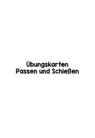 Vorschau - Stationenlernen - Floorball Übungskarten Passen und Schießen - Seite 1