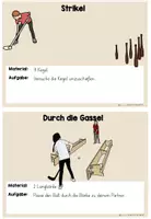 Vorschau - Stationenlernen - Floorball Übungskarten Passen und Schießen - Seite 2