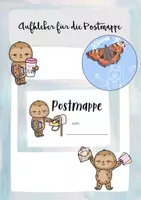 Vorschau - Anderer Materialtyp - Aufkleber Postmappe Faultierklasse - Deckblatt