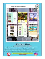 Vista previa - Hojas de trabajo - Pack de (6) Interactivos: Lugares de la Ciudad - página 1