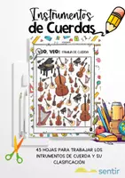 Vista previa - Hojas de trabajo - Instrumentos de Cuerda - Actividades - Clasificación - Portada