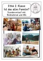 Vorschau - Stundenentwürfe - Ethik 2 Ist das alles Familie?(Stundenverlauf und Material) - Deckblatt
