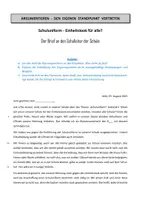 Vorschau - Unterrichtsreihen - Argumentieren (Jg 8): Schuluniform - Brief an den SL - Seite 3
