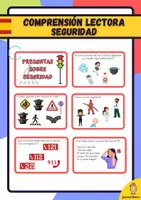 Vista previa - Hojas de trabajo - Comprensión lectora: Seguridad (CI) - Portada