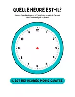 Aperçu - Préparation de séance / Séance complète - Quelle heure est-il ? +9 fiches d'activités - Page 3