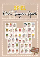 Vorschau - Spiele - Nicht - Sagen - Spiel - Konzentrations- und Sprachförderungsspiel (beige) - Deckblatt