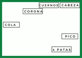 Vista previa - Tarjetas / Manipulativos - Partes de un dinosaurio: triceratops y tiranosaurio rex. - página 3