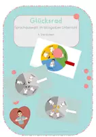 Vorschau - Fördermaterial/Inklusion - PPT "Sprachwahl durch Glücksrad" - Gebärdensprache - Deckblatt