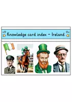 Vorschau - Stationenlernen - Knowledge card index - Ireland (English) - Seite 1