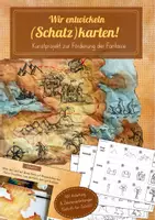 Vorschau - Unterrichtsreihen - Schatzkarten entwickeln - Unterrichtsreihe Kunst Grundschule - Deckblatt
