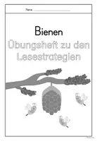 Vorschau - Arbeitsblätter - Bienen Übungsheft zu den Lesestrategien - Seite 1