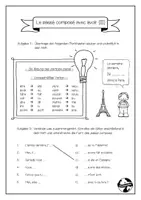 Vorschau - Arbeitsblätter - Le passé composé avec avoir (III) (Übungsblätter) - Seite 1