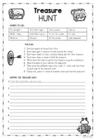 Vorschau - Arbeitsblätter - Treasure Hunt - giving directions (Schreib- und Sprechübung) - Seite 2