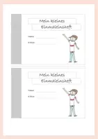 Vorschau - Arbeitsblätter - Malfolgenführerschein für das kleine 1X1 - Klasse 3 - Seite 1