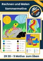Vorschau - Arbeitsblätter - ☀️ Rechnen und Malen Rechenmalblätter Mathemalbilder Sommer ZR 20 - Deckblatt