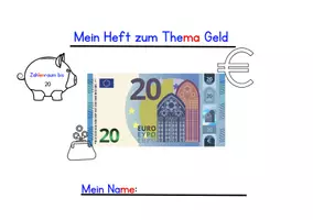 Vorschau - Stationenlernen - Rechnen mit Geld - Mini-Hefte Klasse 1&2 - Seite 2