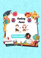 Vista previa - Hojas de trabajo - Feeling Faces 🇬🇧 - Portada