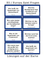 Vorschau - Spiele - Europa / EU Spiel mit Spielbrett und Fragen - Seite 2