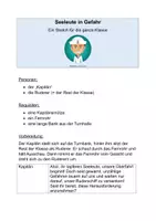 Vorschau - Anderer Materialtyp - Theaterstück "Seeleute in Gefahr" - Sketch für die ganze Klasse - Seite 2