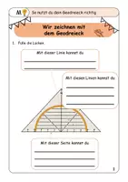 Vorschau - Arbeitsblätter - Parallelen und Senkrechten - Arbeitsheft - Seite 2