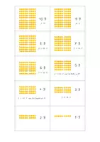 Vorschau - Aufgabenkarten - Einmaleins-Aufgaben (100 Karteikarten DIN A8 im Easy-Druckformat, 2 Varianten) - Seite 3
