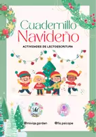 Vista previa - Juegos / Gamificación - CUADERNILLO NAVIDEÑO (Colab con @fla.psicope) - Portada
