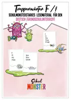 Vorschau - Spiele - Schulmonsterstarke Treppenwörter: Wörter mit F/f - Deckblatt
